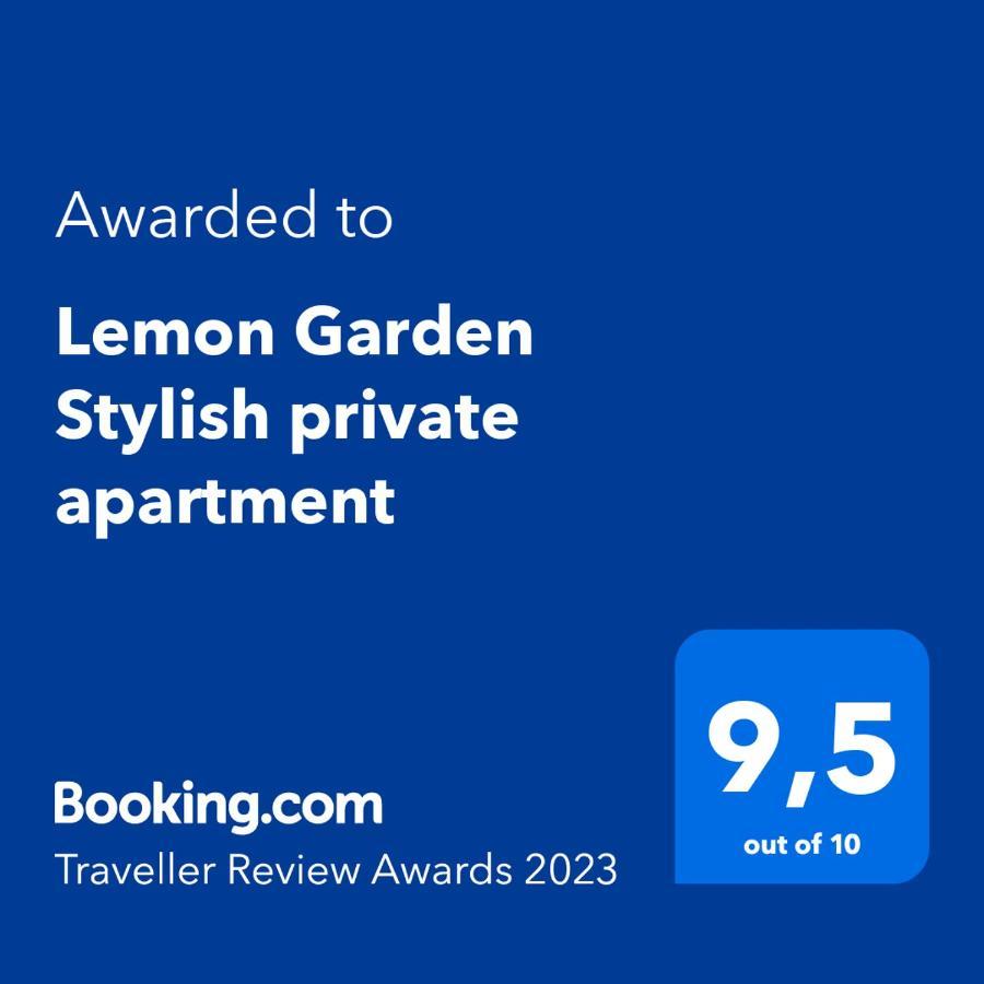 Lemon Garden Stylish Private Apartment Kalamata Ngoại thất bức ảnh